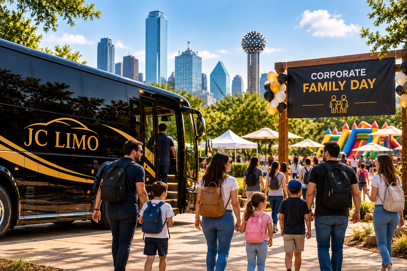 Corporate Family Day in Dallas - JC Limo JC Limo