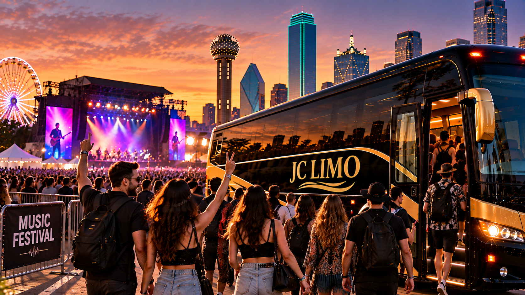 Dallas Festival Nights with JC LIMO - JC Limo JC Limo