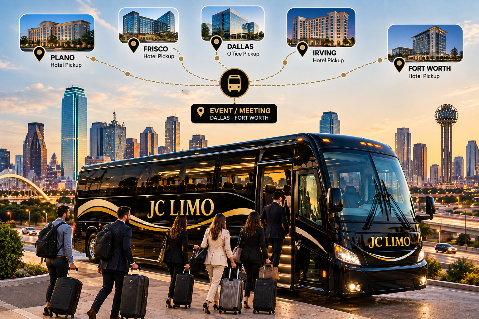DallasFort Worth Group Travel Showcase - JC Limo JC Limo